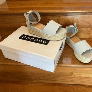 Bamboo sandals